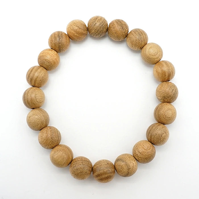 Jindai Elm 10mm  - Japanese precious wood -  Bracelet natural stones Health tree stones