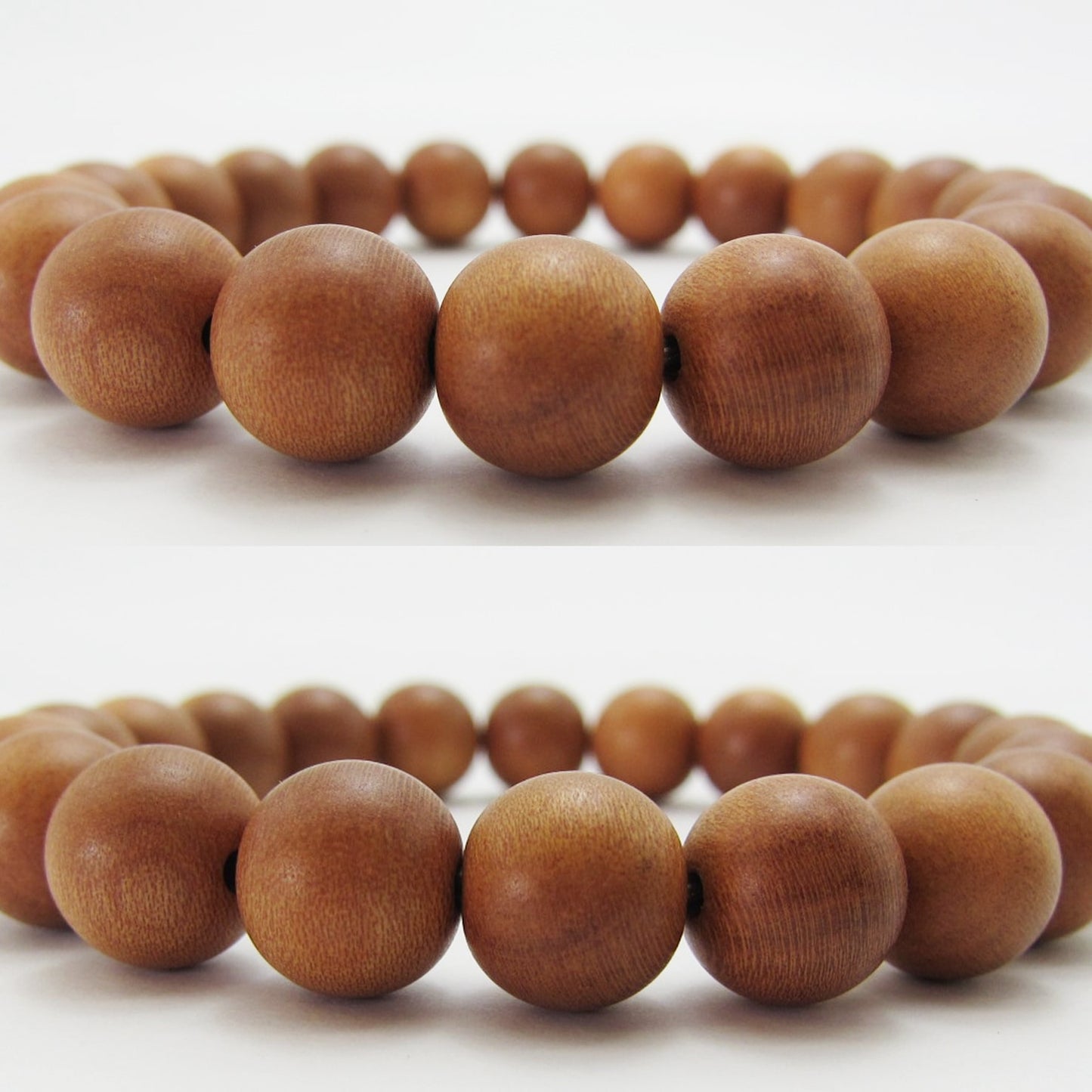 Yoshino Sakura 10mm bracelet -Japanese precious wood - natural stones Health wealth