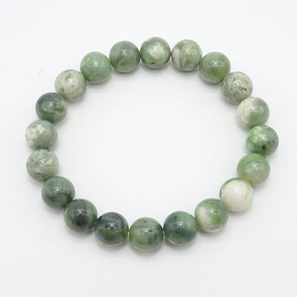 Japan Stones : Hidaka Jade 10mm bracelet natural stones Health wealth stones