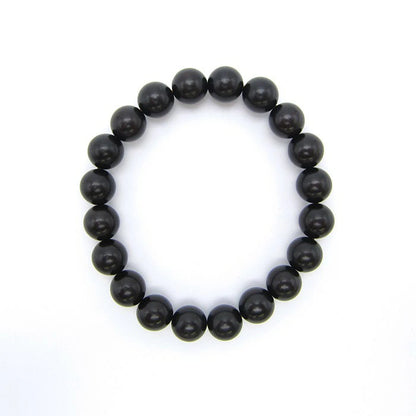 World Powers Wood (indo) - Ebony 10mm bracelet natural stones Health wealth stones