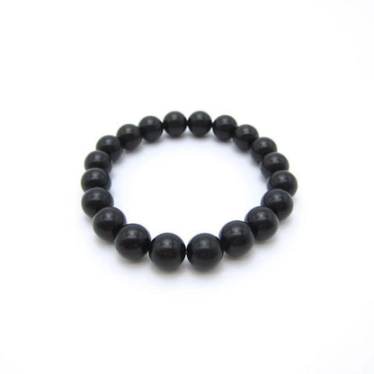 World Powers Wood (indo) - Ebony 10mm bracelet natural stones Health wealth stones