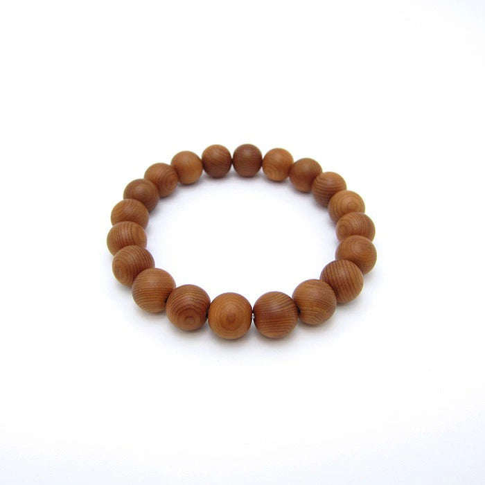 Japanese precious wood - Taxus Cuspidata Yew 10mm  bracelet natural stones Health wealth stones