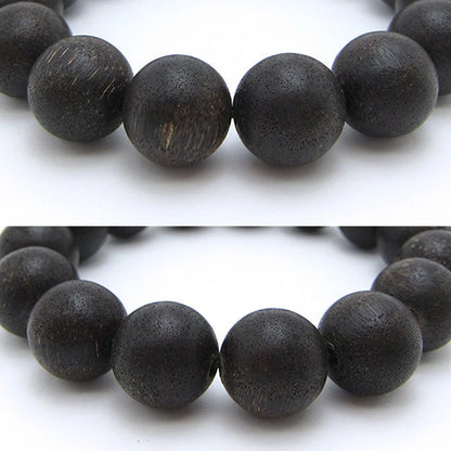 World Powers Wood (Indo. Thai) -  Agarwood 14mm bracelet natural stones Health wealth stone