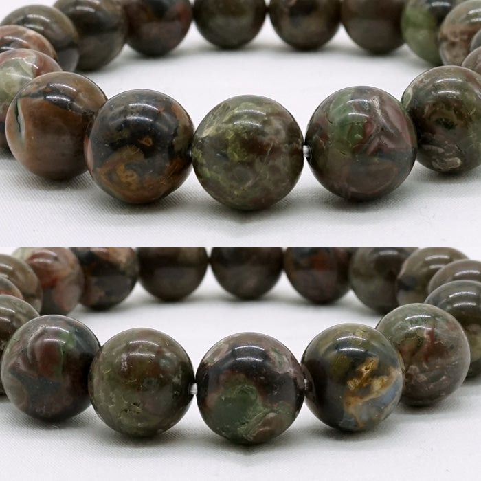 Japan Stones : Peonite 12mm bracelet natural stones Health wealth stones