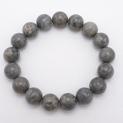 Japan Stones :  Churaumi Stone 12mm bracelet natural stones Health wealth stones