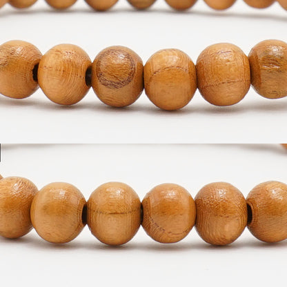 World woods (China) : Peach Tree 6mm bracelet natural stones Health wealth stones