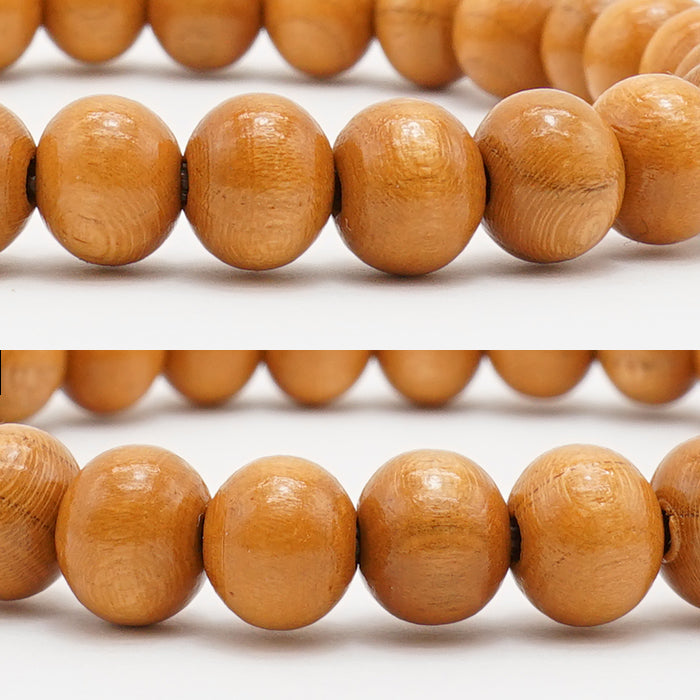 World woods (China) : Peach Tree 8mm bracelet natural stones Health wealth stones