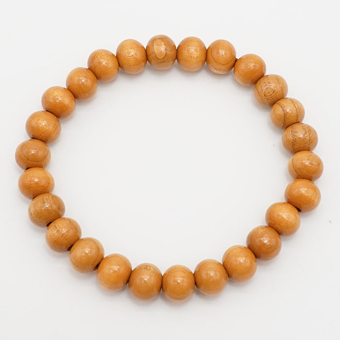 World woods (China) : Peach Tree 8mm bracelet natural stones Health wealth stones