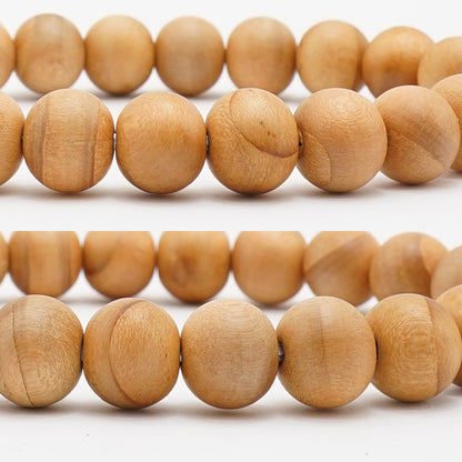 World woods (India) : Himalayan Cedar 8mm bracelet natural stones Health wealth stones