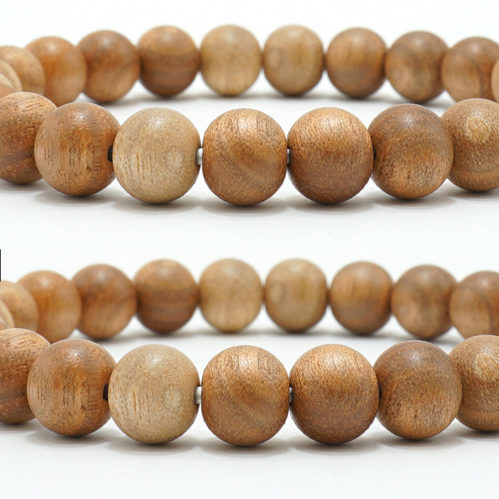 Japanese precious wood - Birthday Wood: February Walnut 8mm  bracelet natural stones Health wealth stones