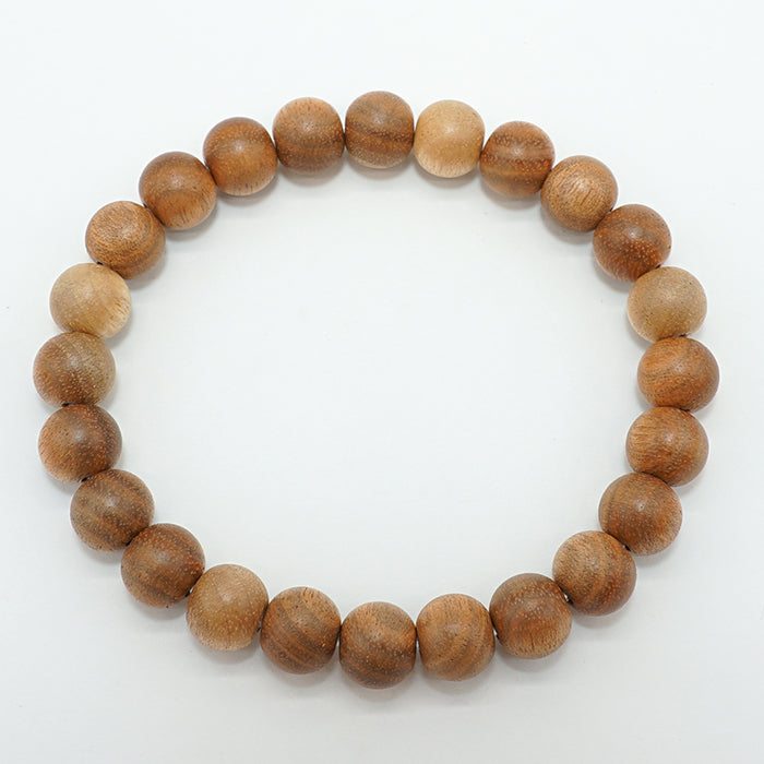 Japanese precious wood - Birthday Wood: February Walnut 8mm  bracelet natural stones Health wealth stones