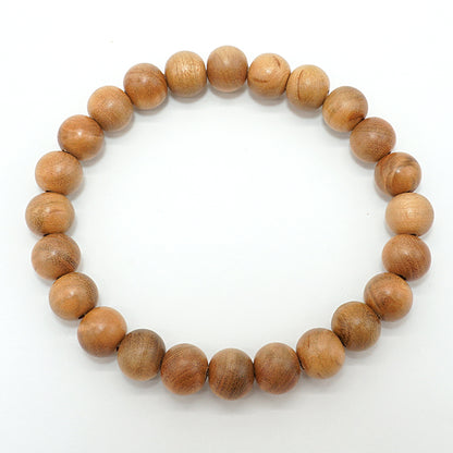 Japanese precious wood -  April YamaSakura 8mm bracelet natural stones Health wealth stones