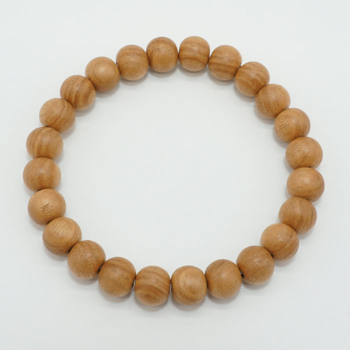 Japanese precious wood - October Chestnut 8mm bracelet natural stones Health wealth stones