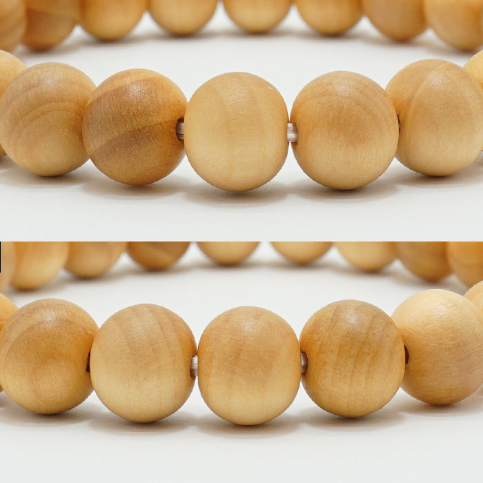 Japanese precious wood - November Ginkgo 8mm bracelet natural stones Health wealth stones