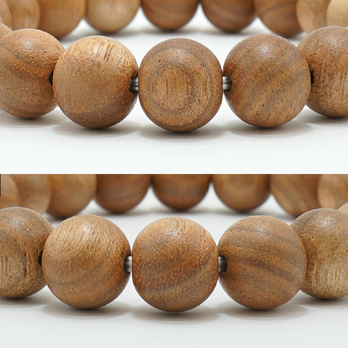 Japanese precious wood - Birthday Wood: February Walnut 10mm  bracelet natural stones Health wealth stones