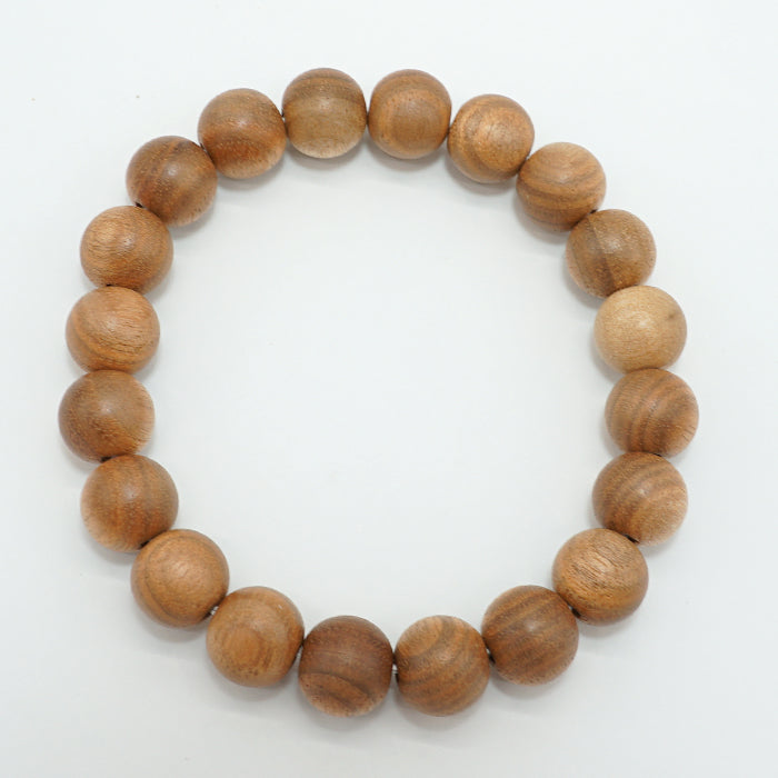 Japanese precious wood - Birthday Wood: February Walnut 10mm  bracelet natural stones Health wealth stones