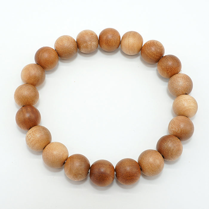 Japanese precious wood -  April YamaSakura 10mm bracelet natural stones Health wealth stones