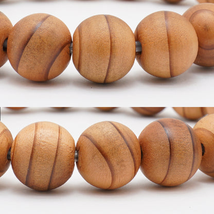 Japanese precious wood Nikko Cedar 10mm bracelet natural stones Health wealth stones