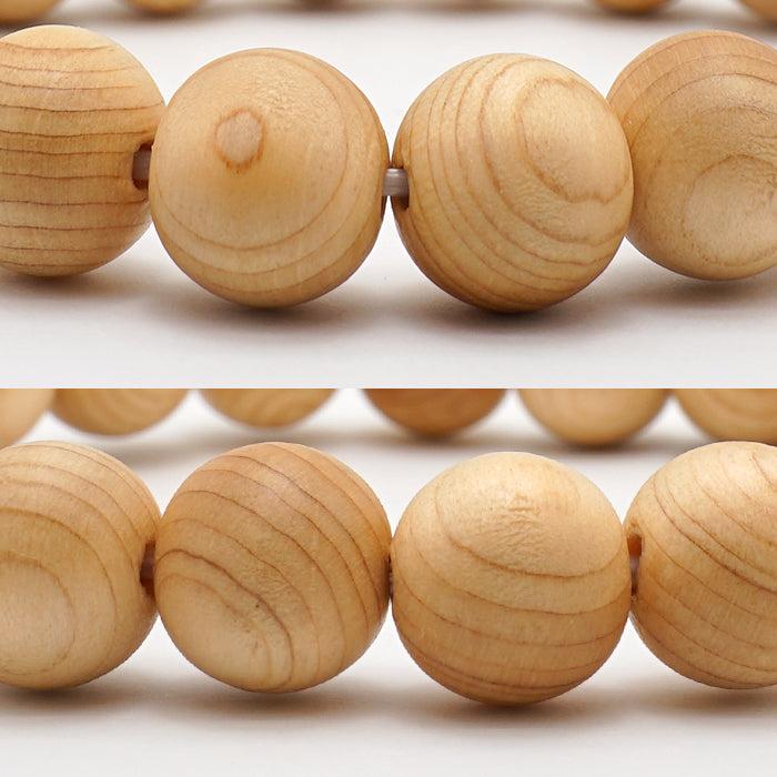 Japanese precious wood - Sawara Cypress 10mm  bracelet natural stones Health wealth stones