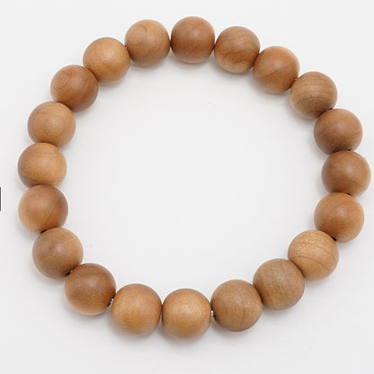 World woods (Europe) : White Willow 10mm bracelet natural stones Health wealth stones