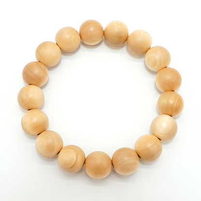 Japanese precious wood - July horse chestnut 12mm bracelet natural stones Health wealth stones