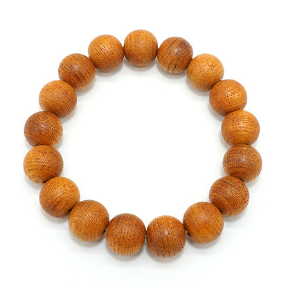 Japanese precious wood - August Zelkova 12mm bracelet natural stones Health wealth stones