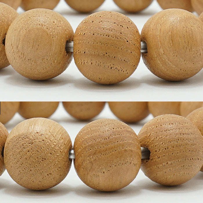 Japanese precious wood - October Chestnut 12mm bracelet natural stones Health wealth stones