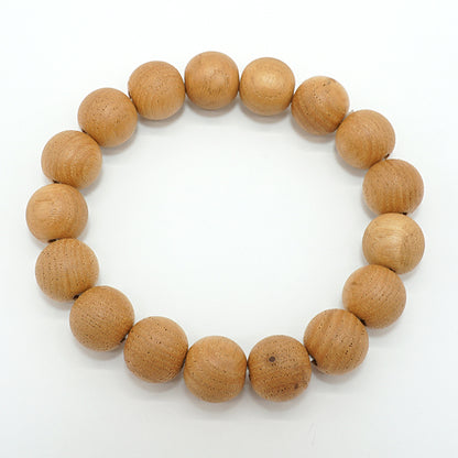 Japanese precious wood - October Chestnut 12mm bracelet natural stones Health wealth stones