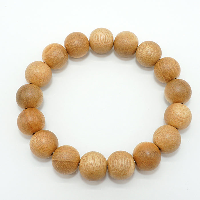 Japanese precious wood - June Camphor tree 12mm bracelet natural stones Health wealth stones