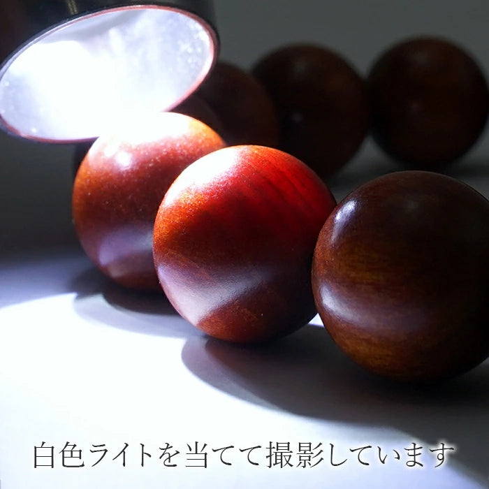 日本名貴木材 - August Zelkova 10mm 手鍊天然寶石 健康財富寶石