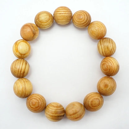 World Powers Wood (Indo) -  King Dragon Wood  15mm bracelet natural stones Health wealth