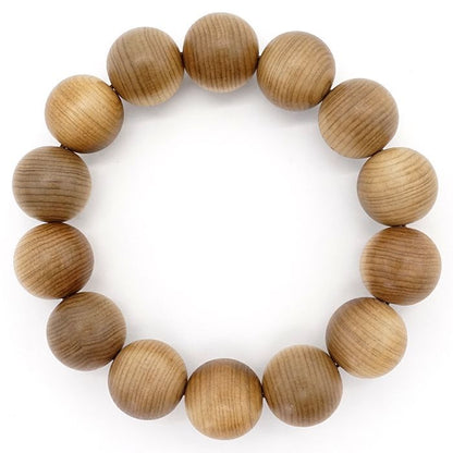 Jindai Koya Pine 15mm - Japanese precious wood -  Bracelet natural stones Health tree stones