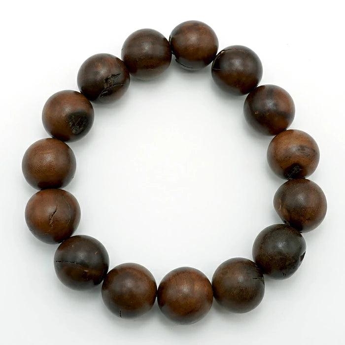 World Powers Wood (China) - Thunderbolt Jujube 15mm bracelet natural stones Health wealth