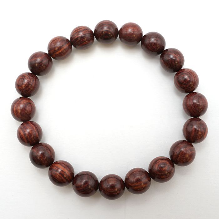 World Powers Wood (indo) - Indian Padauck 10mm bracelet natural stones Health wealth stone