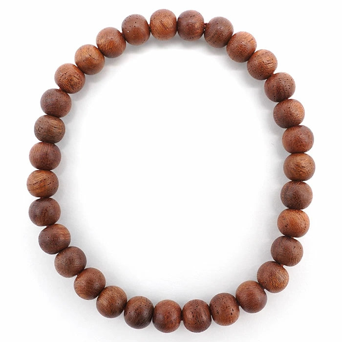 Japanese precious wood -Kasuga Large Zelkova 6mm bracelet natural stones Health wealth stones