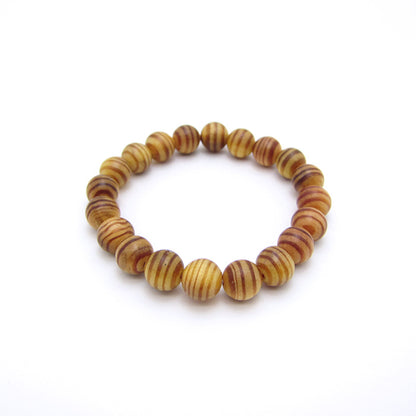 World Powers Wood (Indo) -  King Dragon Wood  102mm bracelet natural stones Health wealth