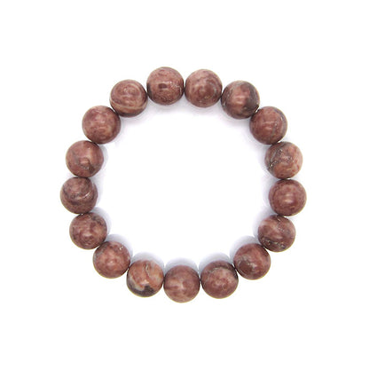 Japan Stones Birthstone: March Tosa Sakura 12mm (red)  bracelet natural stones Health wealth stones