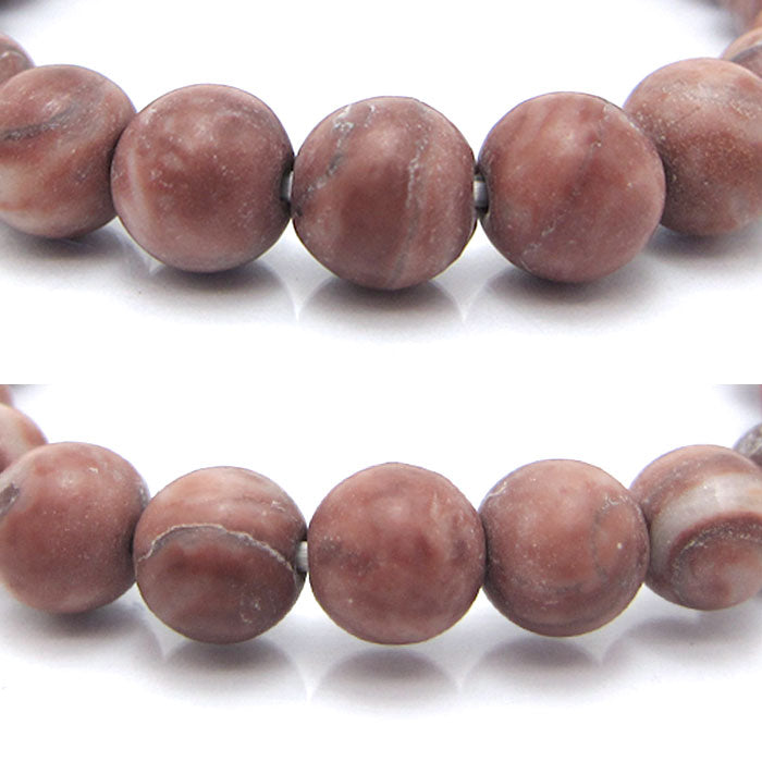 Japan Stones Birthstone: March Tosa Sakura (red) 8mm   bracelet natural stones Health wealth stones