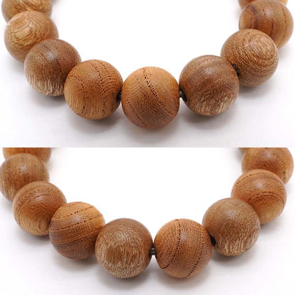 Mt. Koya Zelkova 12mm - Japanese precious wood - Bracelet natural stones Health tree stones