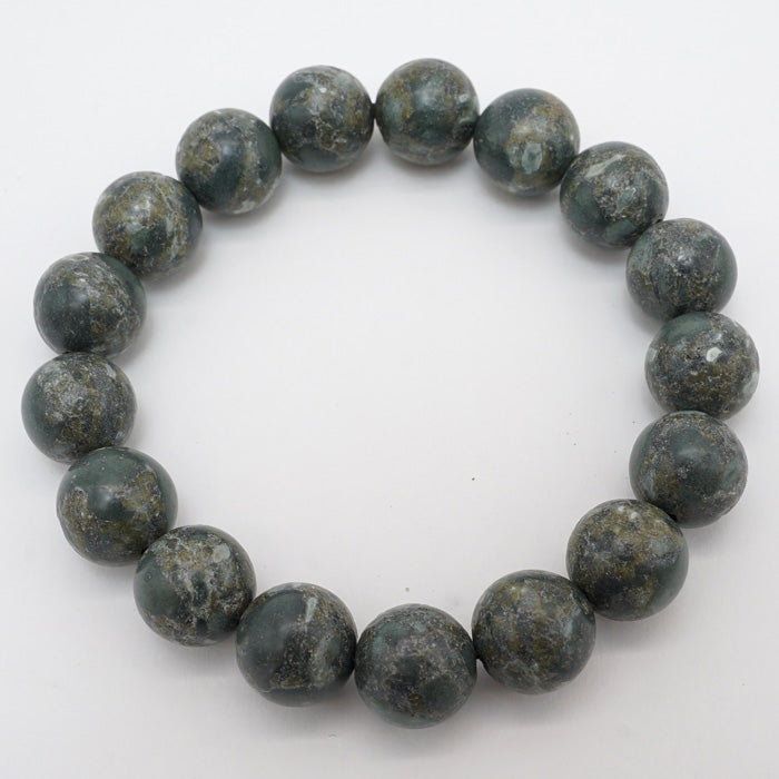 Japan Stones Birthstone: February Gunma SAZAREISHI 12mm   bracelet natural stones Health wealth stones