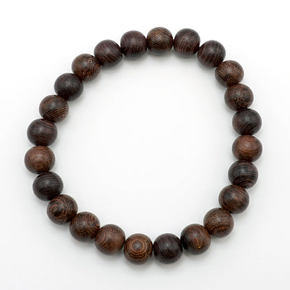 World wood (Thailand) Milletia 8mm bracelet  natural stones Health wealth