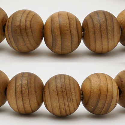 Jindai Cypress　8mm - Japanese precious wood -  Bracelet natural stones Health tree stones