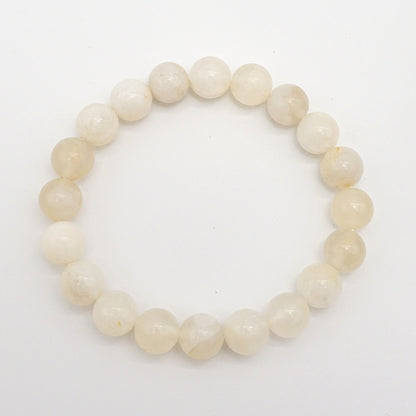 Japan Stones Birthstone: April SHIZUOKA Quartz 10mm  bracelet natural stones Health wealth  stones