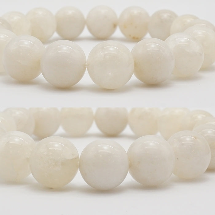 Japan Stones Birthstone: April SHIZUOKA Quartz 12mm   bracelet natural stones Health wealth stones