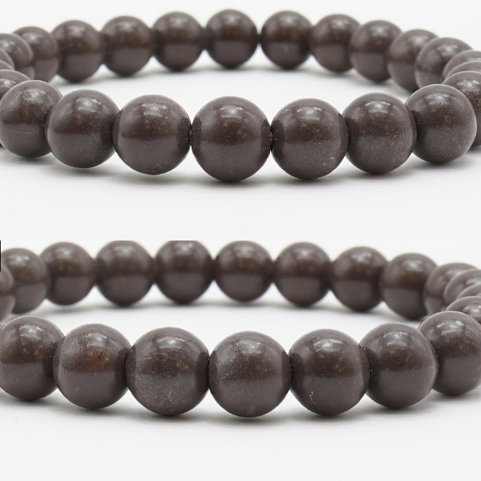 Japan Stones : Black Slate 8mm bracelet natural stones Health wealth stones