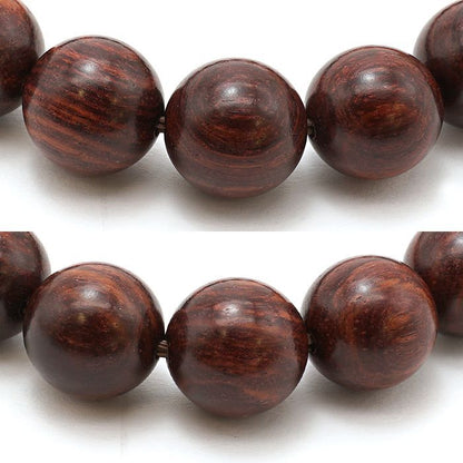 World Powers Wood (indo) - Indian Padauck 10mm bracelet natural stones Health wealth stone