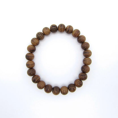 Japanese precious wood - Sophora bracelet natural stones Health wealth stones