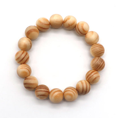 Japanese precious wood - Reiwa Izumo Kuromatsu 12mm  bracelet natural stones Health wealth stones