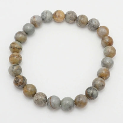 Japan Stones : Gifu Chert 8mm bracelet natural stones Health wealth stones