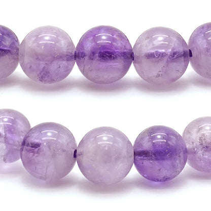 Japan Stones :  Gunma amethyst 8mm bracelet natural stones Health wealth stones